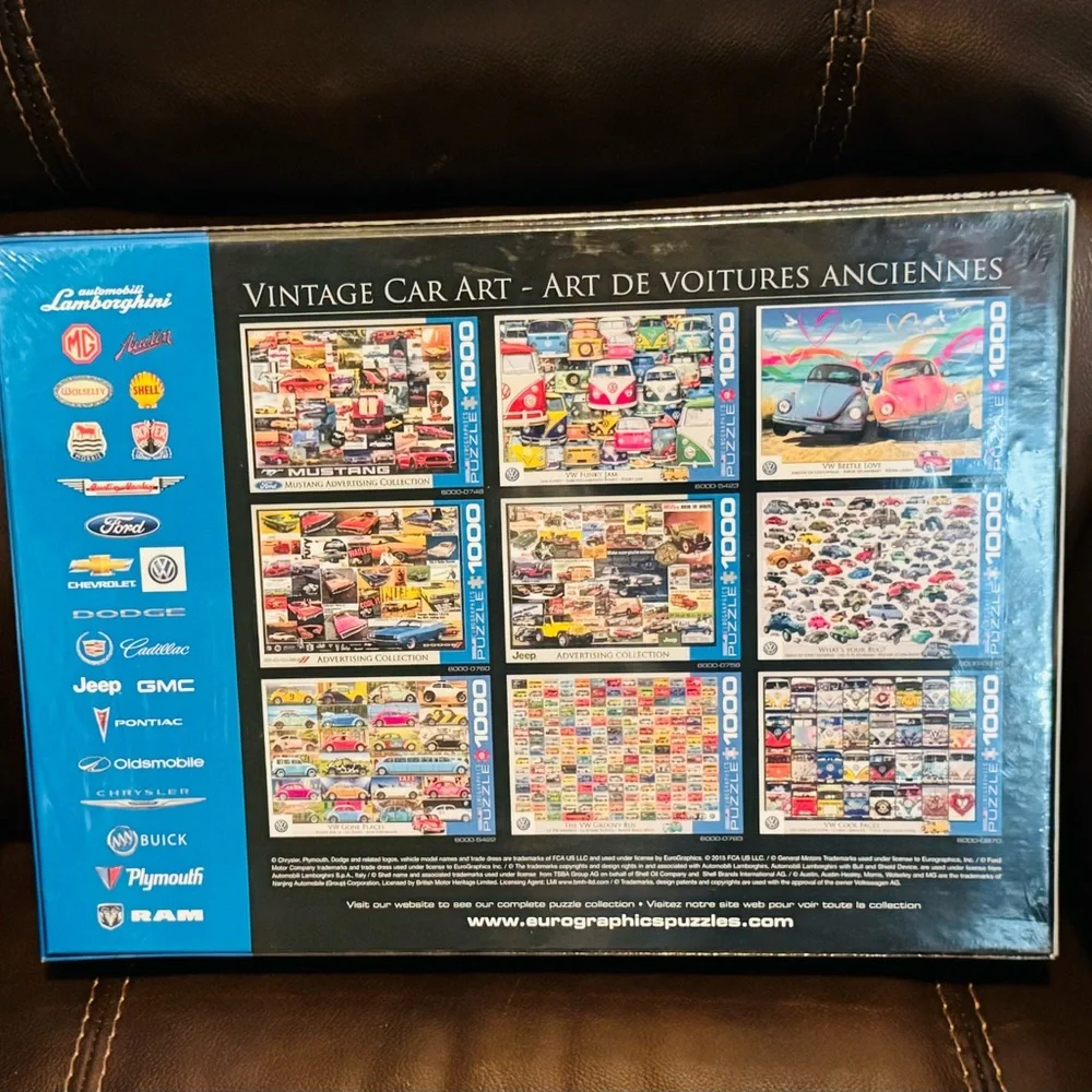 Jeep Advertising Collection Puzzle with Classic Colors - Picture 2 of 4
